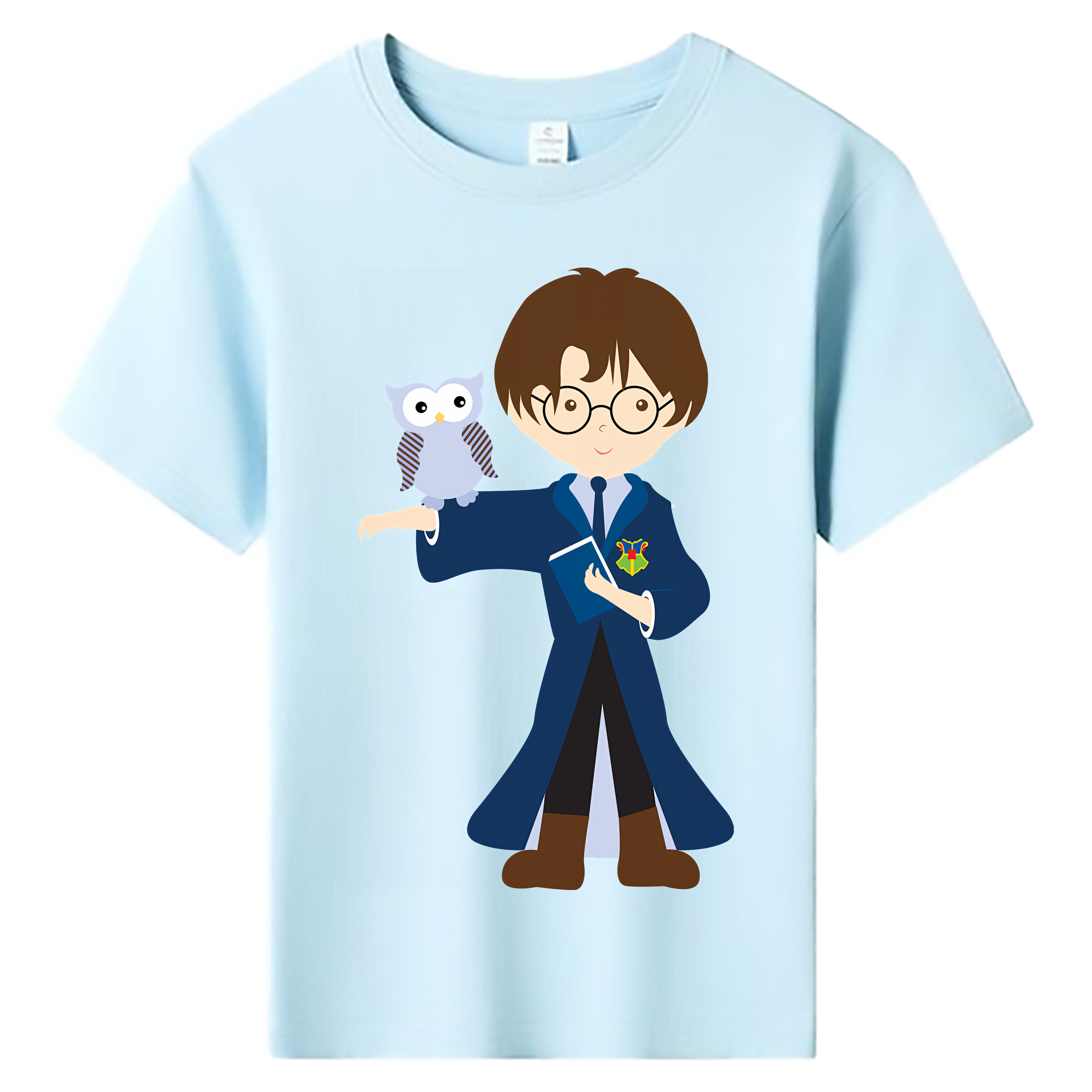 （画像用） Harry Potter ハリー・ポッターシリーズ 綿100％キッズTシャツ（フロントプリント）